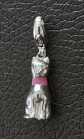"Katze" Charm 925er Silber (rhodiniert)
