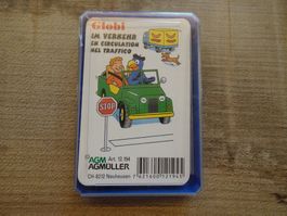 Globi im Verkehr - Quartett -  9 x 7,7 cm - G111