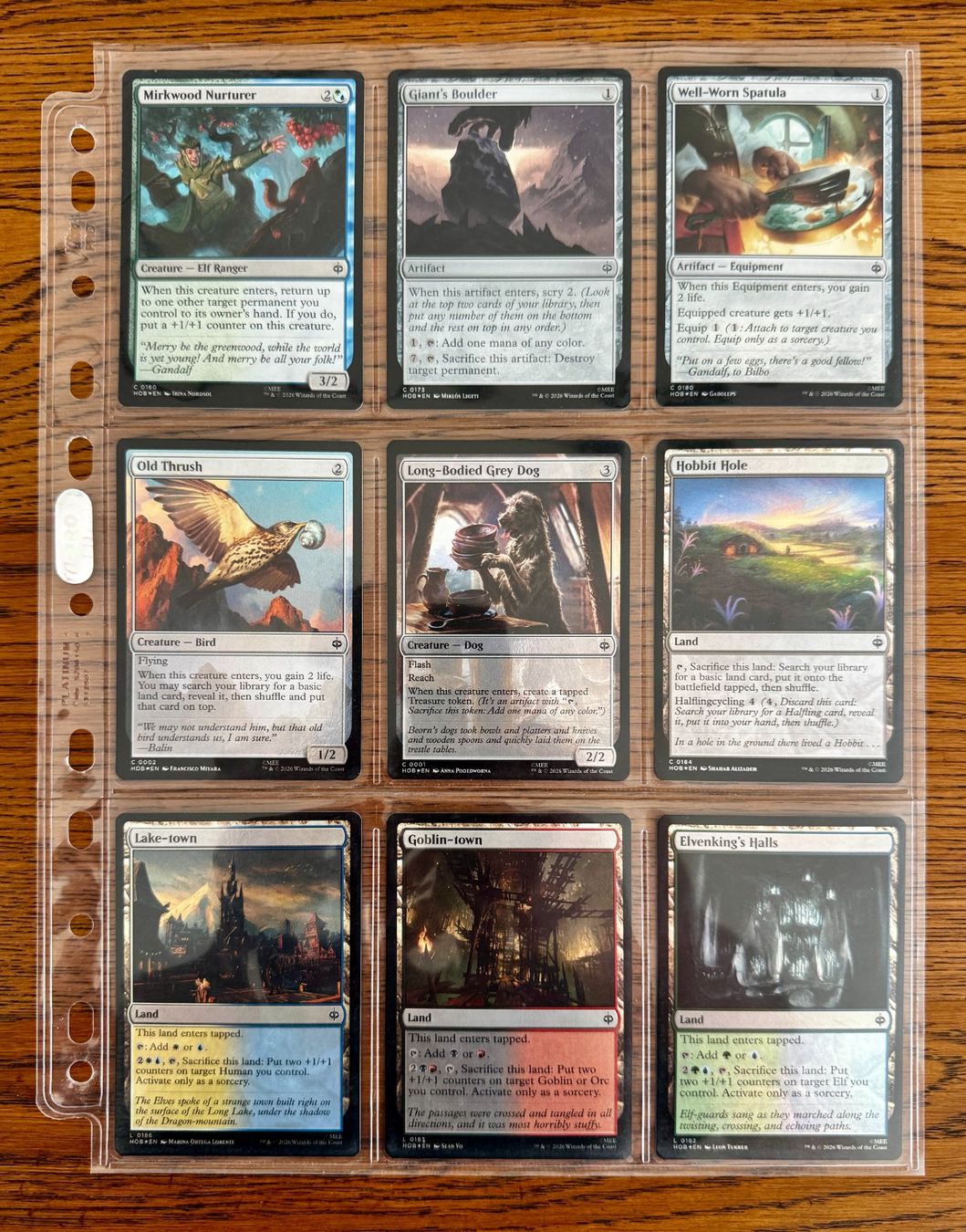 Magic The Gathering Carte collezionabili: The Hobbit Foil Common Set 65/65 – Nuovo (secondo la descrizione) da Rechthalten venduto da hosme_be 6