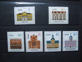 DDR 1967 Bedeutende Bauwerke I **