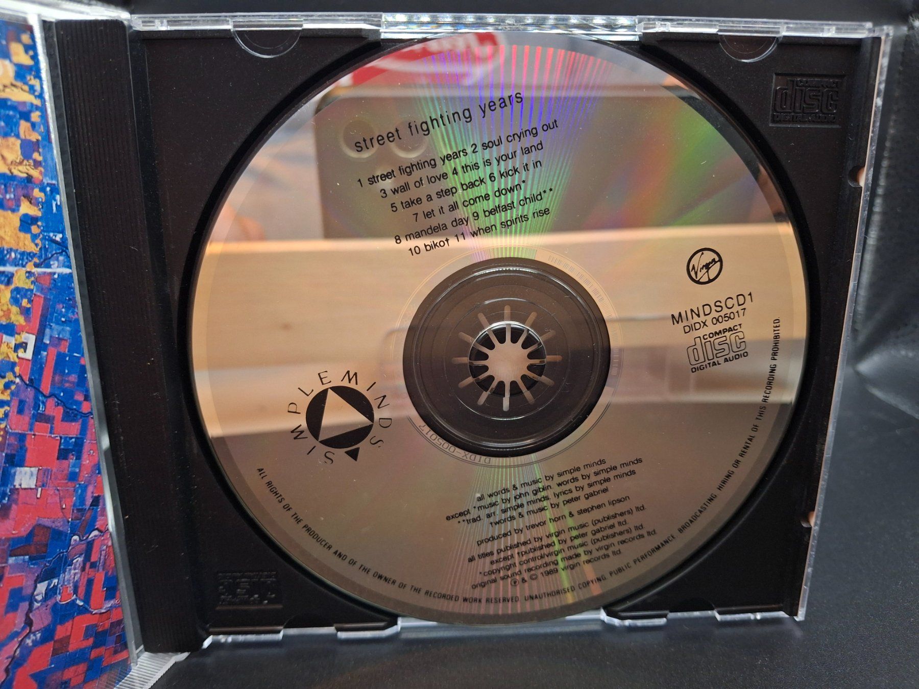 CD: Simple Minds – Street Fighting Years – Usato da St.Gallen venduto da jalamusic 2