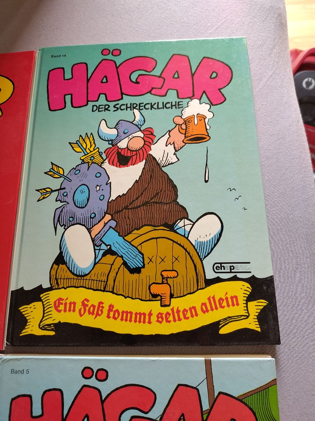 Fumetti: 6x Hägar Comics, 3 mit Hardcover – Usato da Büsserach venduto da Bey23 1