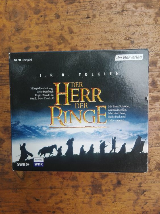 Der Herr der Ringe (Hörspiel) J.R.R. Tollkien > 10 CDs