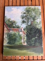 Antique oil painting
