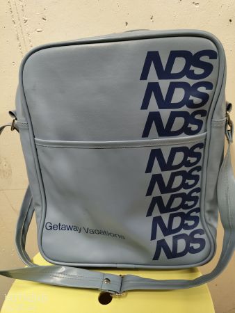 NDS Vintage Flug Tasche Super KULT TOP Swiss Design  35x30