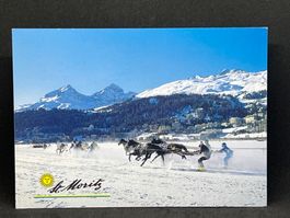St. Moritz, 1850m: Pferderennen auf dem St. Moritzersee