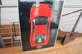 Ferrari F40 Poster Werksposter 70 x 100 CM
