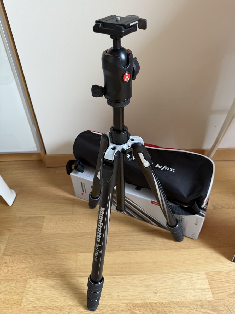 Manfrotto Treppiedi & Teste: Manfrotto Befree GT tripod – Nuovo (secondo la descrizione) da Founex venduto da Doddsie