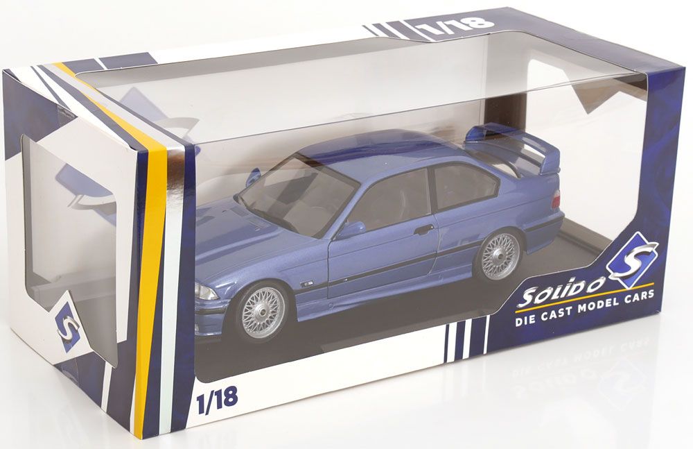 BMW Modellini d'auto: BMW M3 E36 COUPÉ 1990 BLAUMETALLIC 1:18 SOLIDO – Nuovo e nell'imballaggio originale da Suhr venduto da Moebelsiralfred 4