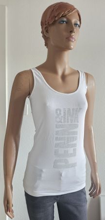 Neues weisses Top von Penn & Ink, Grösse S
