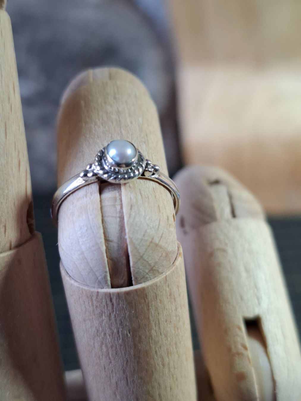 Bagues: Ring S 925 mit kleiner Perle – D'occasion à Zwieselberg par Halifaxmendusli 5