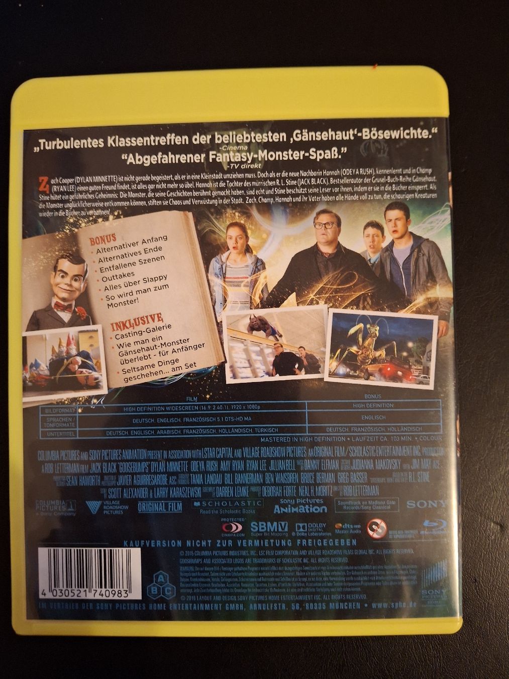 Tous les DVDs: Gänsehaut – D'occasion à Frauenfeld par aro_kph8 1