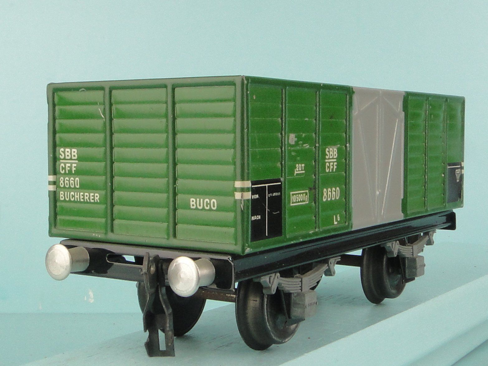 Buco Modellini di ferrovie: Buco 2 X 8660 SBB Güterwagen – Usato da Bülach venduto da cann11 6
