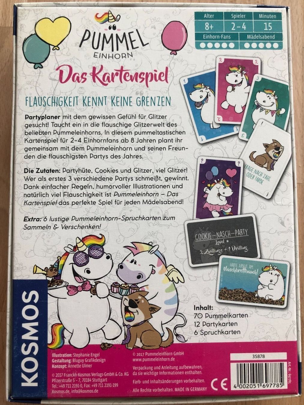 Jeux: Pummel Einhorn - Das Kartenspiel – D'occasion à Nussbaumen AG par Pika-Shop 1