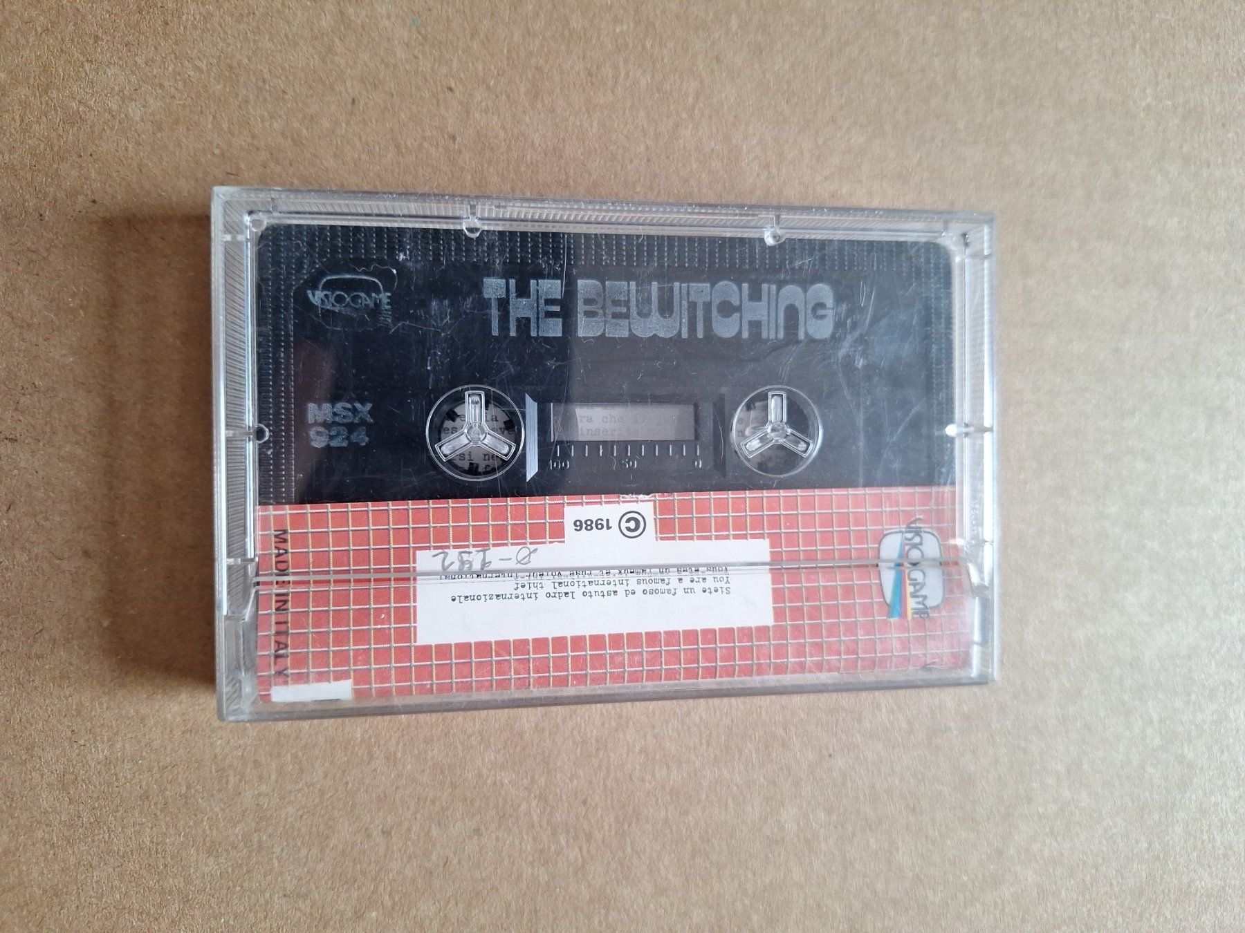 Giochi: The Bewitching - MSX Game Kassette - VISIOGAME – Usato da Altstätten SG venduto da GGsGameshop 1