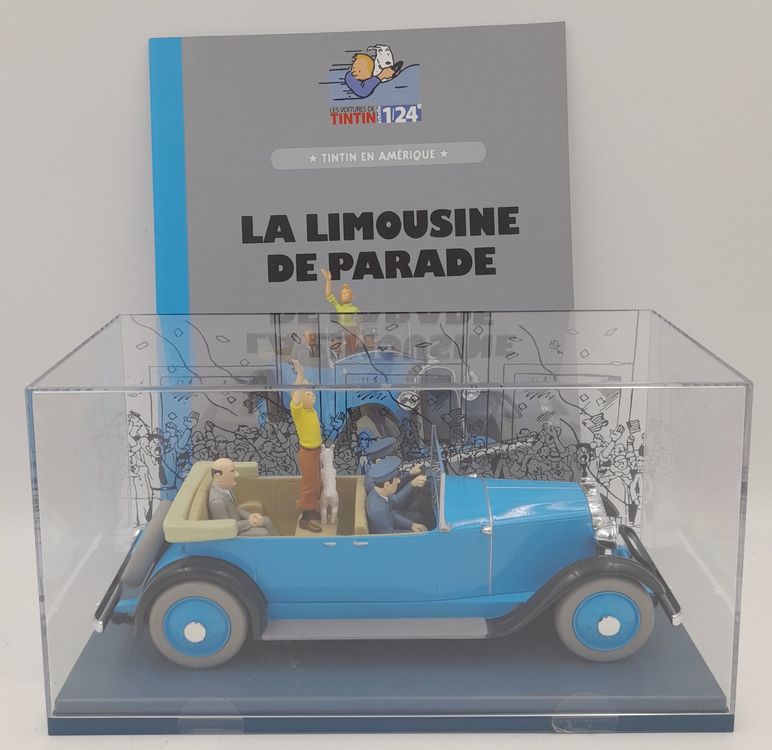 VOITURE DE TINTIN 1/24 COLLECTION HACHETTE N°19