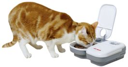 Katzen+Hunde Futterautomat für 2 Portionen C 200