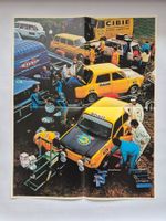 Rallye Plakat Rennsport Autos Cibie Shell Bosch Vintage M...