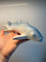 Koi Krapfen Keramik deko Design Fisch Edel Interieur 28cm