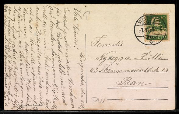 Cartes postales: AK Aarberg, Alte Brücke – D'occasion à Berlin par bartko-reher 1