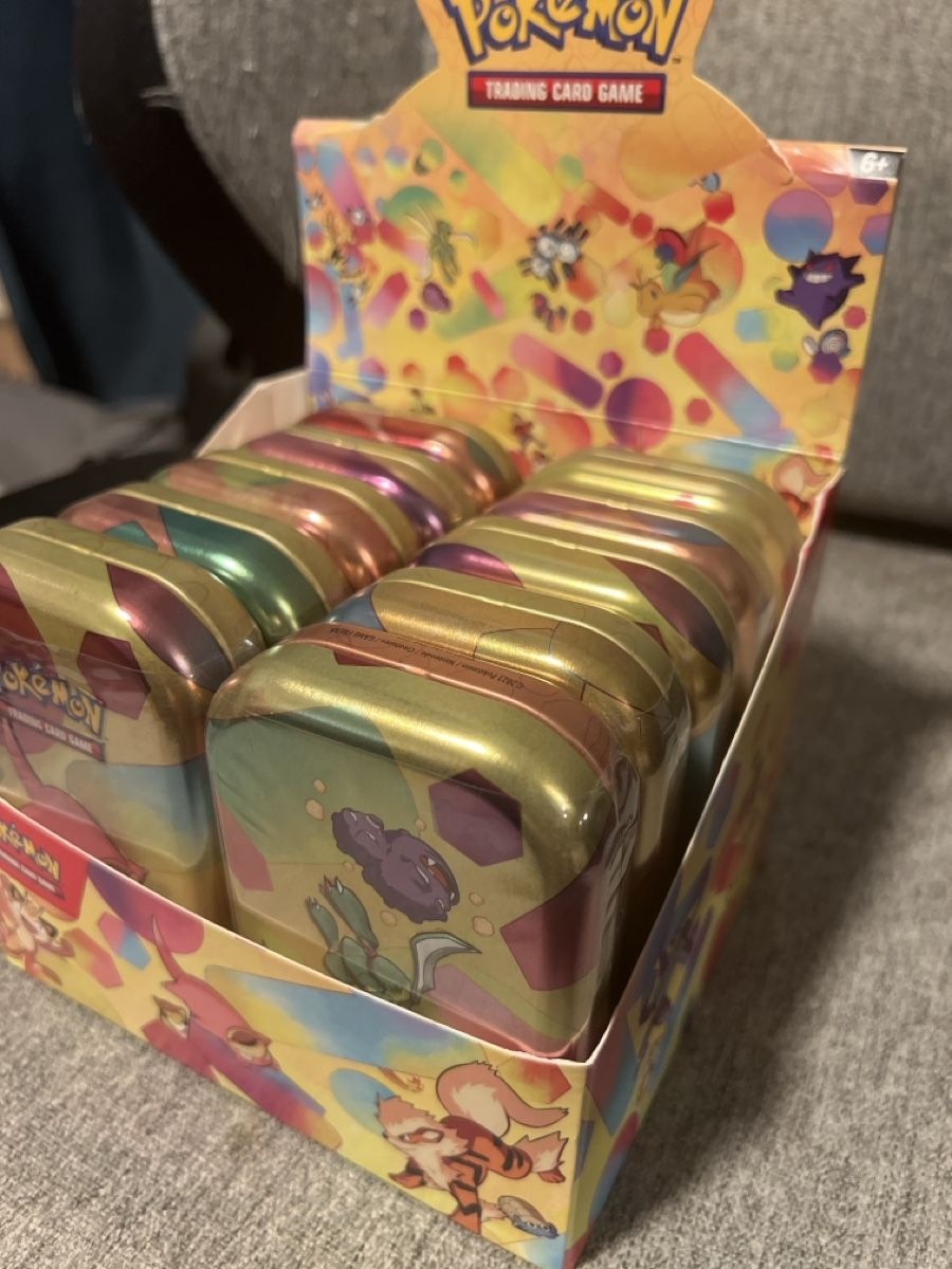 Pokémon Carte collezionabili: Pokemon 151 TCG Mini Tin Display Box 10 Mini Tins – Nuovo e nell'imballaggio originale da Trimmis venduto da bingchaolang 3
