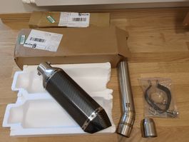 Honda CB1300 fake Akrapovic exhaust