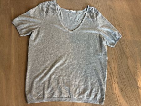 Damen Pullover NAF NAF Grau Grösse XL guter Zustand