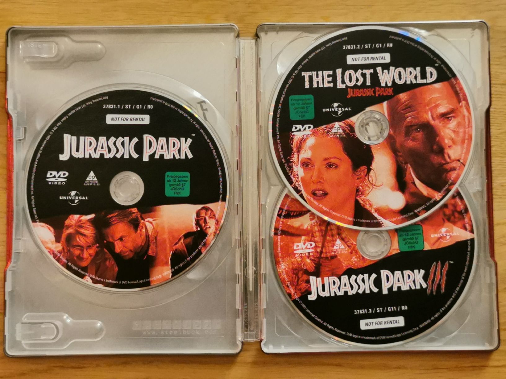 Tutti i DVDs: Jurassic Park Trilogy – Usato da Arnegg venduto da michik999 1