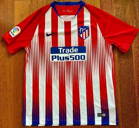 Atletico Madrid home Shirt mit Print Gabi - Saison 2018/19