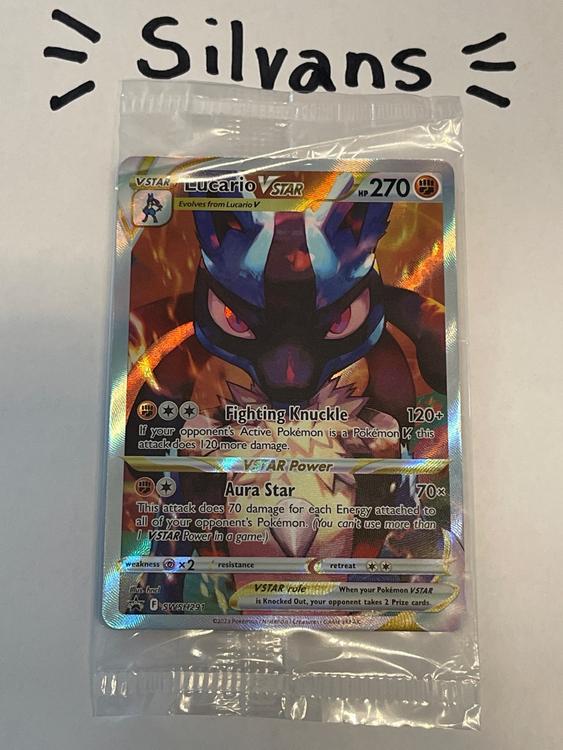 Lucario VStar Alternativ Art Black Star Promo SWSH291 EN (Neu (gemäss ...