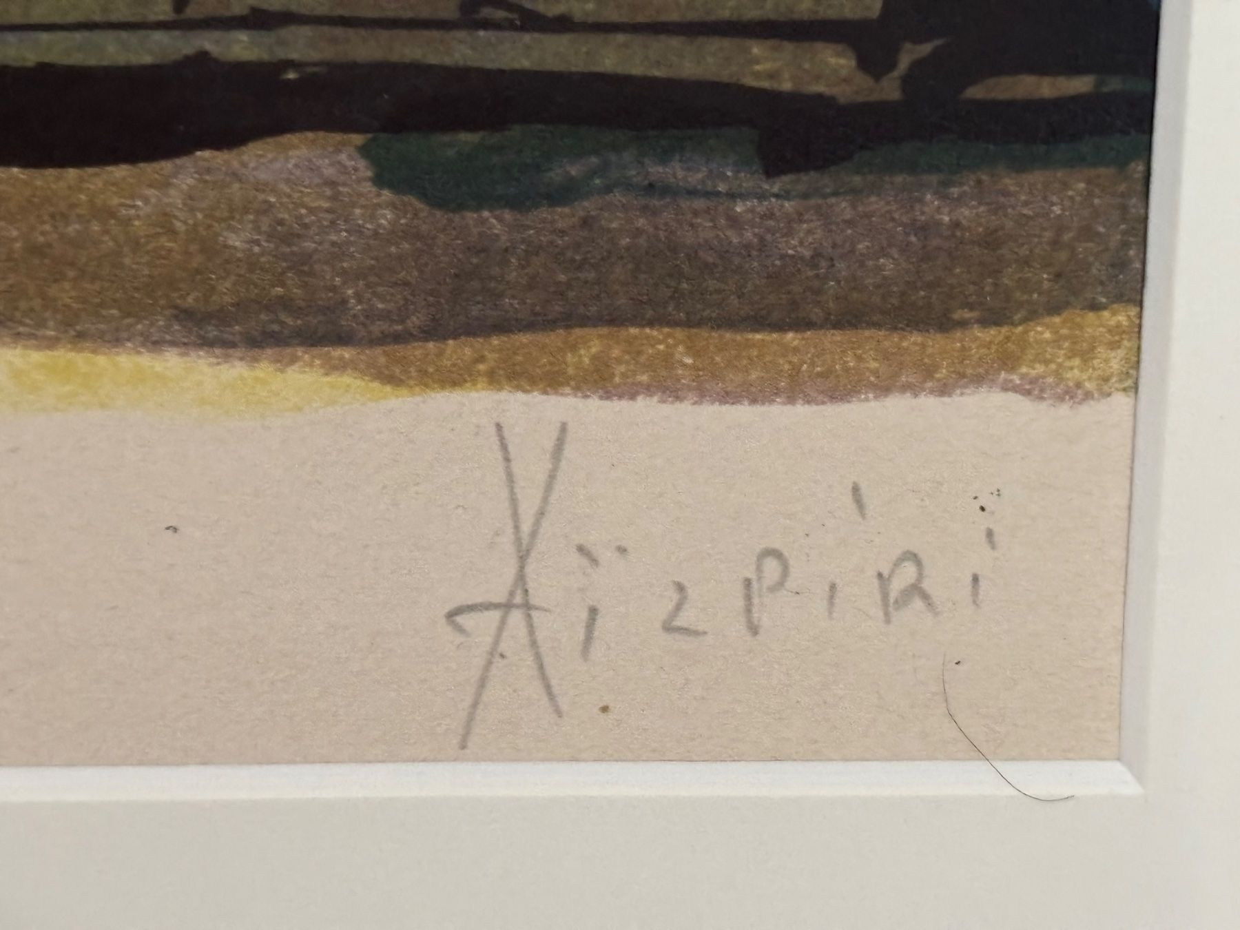Arts picturaux & lithographies: PAUL AIZPIRI  handsignierte Lithographie H.C. – D'occasion à Rütihof par til_68lp 4