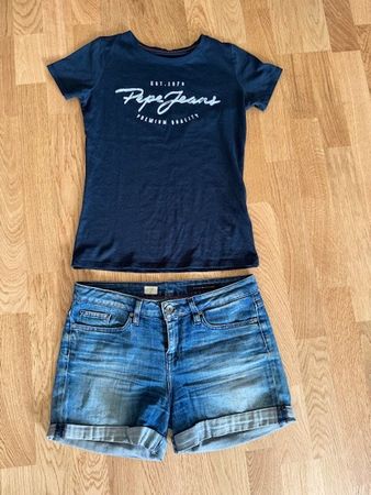 Sommer Set Hilfiger und Pepe Jeans Gr.XS