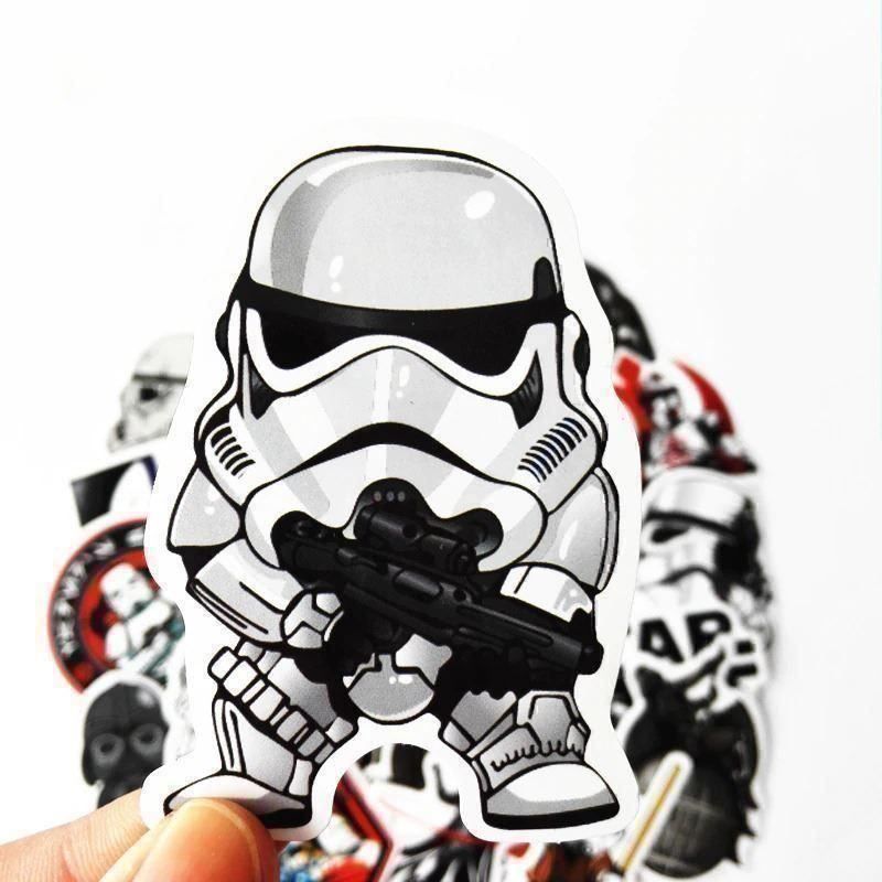 Sticker: 30 STAR WARS STICKER - WASSERFEST - AUFKLEBER – Nuovo e nell'imballaggio originale da Kriens venduto da swissgadget 5