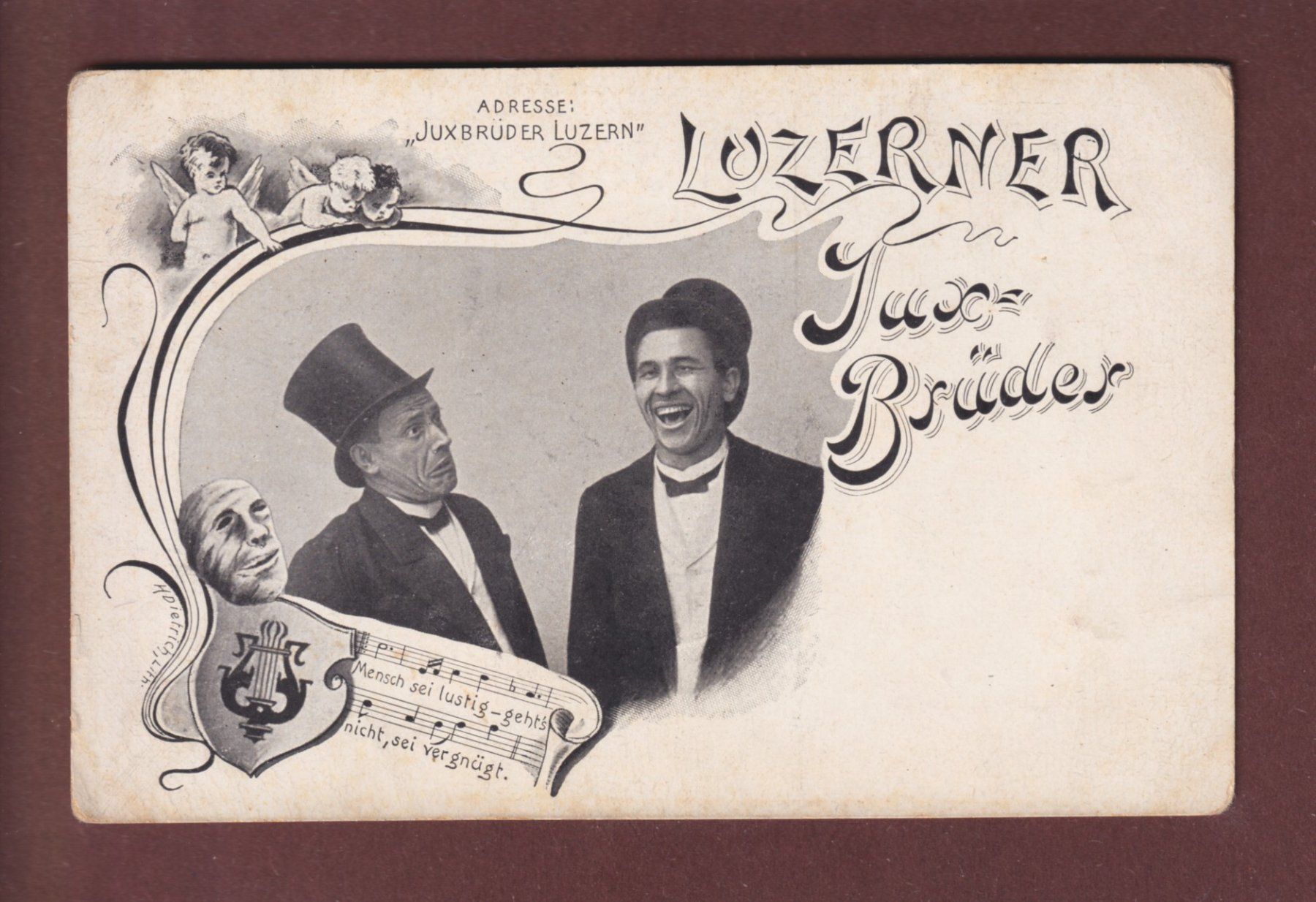 Cartes postales: LUZERN - Jux-Brüder – D'occasion à Pully par nicecards