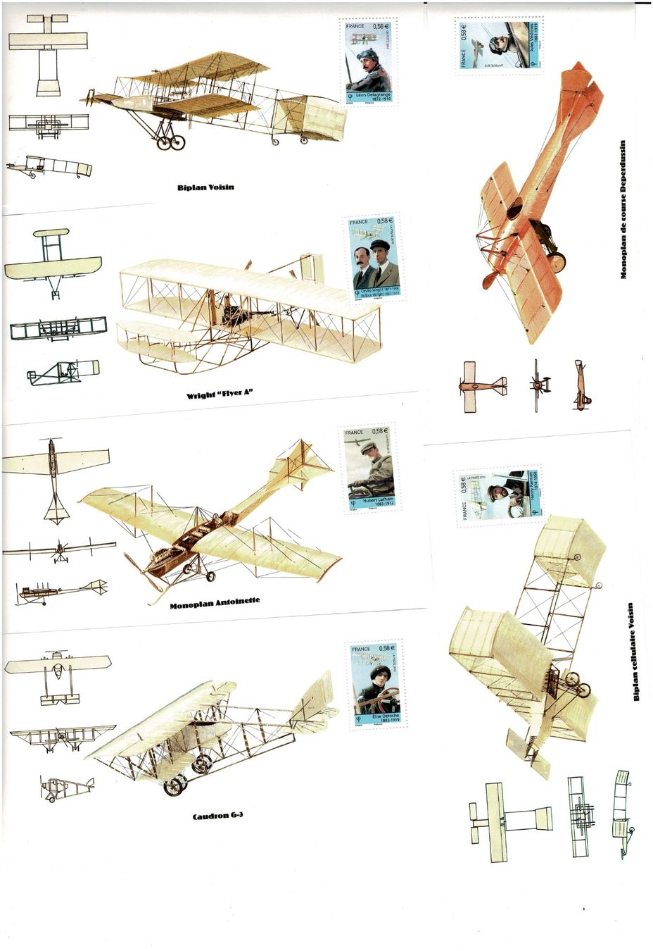Tutti i francobolli: Flugpioniere 6 KB ** – Nuovo (secondo la descrizione) da Lausanne venduto da Whorvath