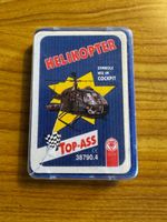 Mini Quartett Helikopter 80er Top Ass Spiel Vintage