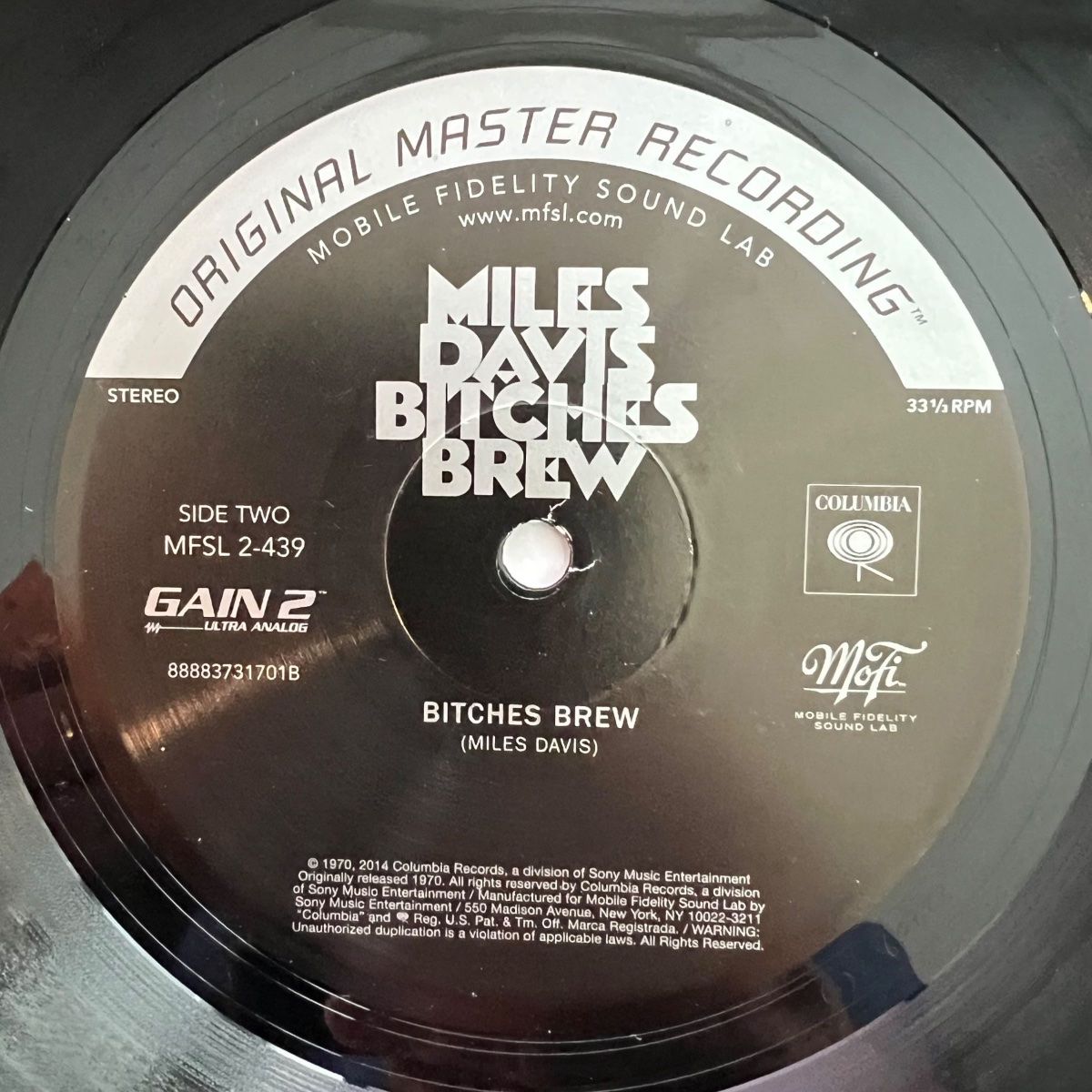 Dischi in vinile: Miles Davis - Bitches Brew / Audiophile MFSL 2014 - TOP – Usato da Gais venduto da soundcave57 4