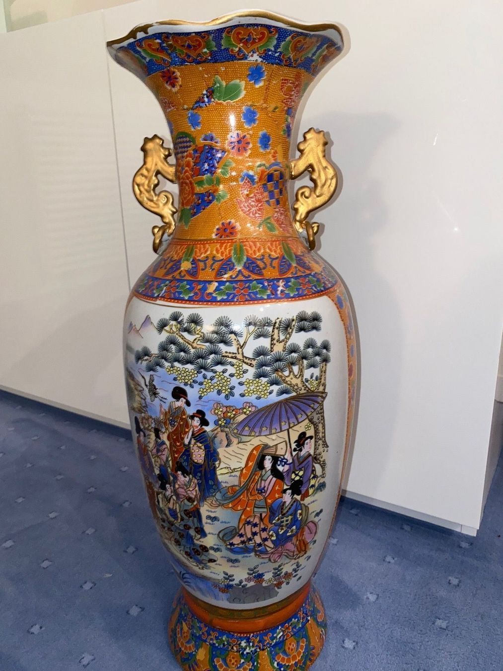 Vasi & Recipienti: Chinesische Bodenvase 60 cm hoch – Usato da Zürich venduto da DidierTG