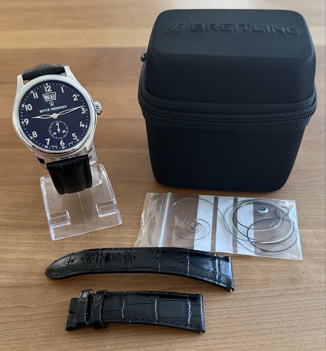 Revue Thommen Orologi: Revue Thommen Airspeed XLarge Automatic 16060.2 revidiert – Usato da Embrach venduto da watchesandlighters 3