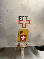 Post PTT Anhänger Schild 1968