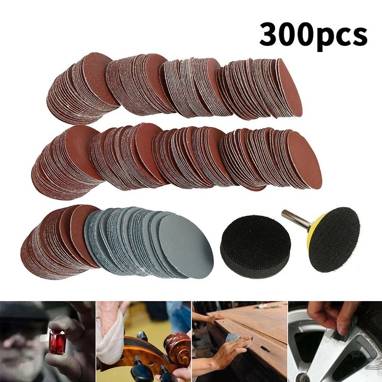 FAELNK 50mm Wollfilz-Polierscheiben – 35 Stück + 1 Halter – Für Rotationswerkzeuge & Schleifer