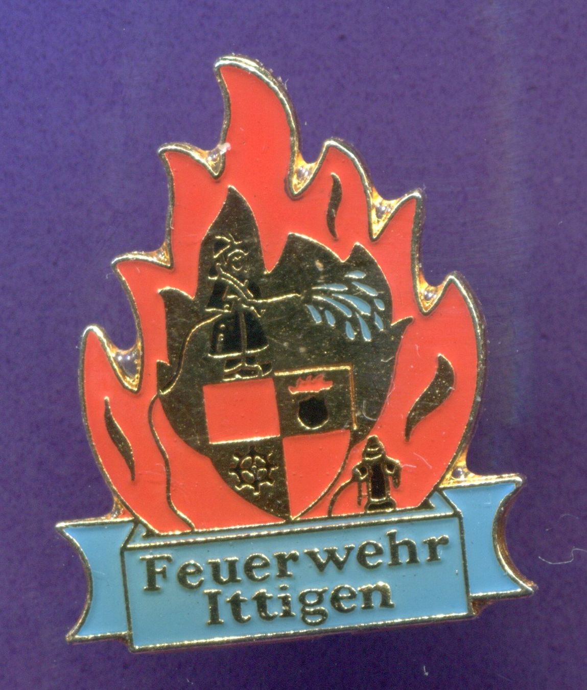 Placchette & Badge: Feuerwehr  ITTIGEN – Usato da Winterthur venduto da Sammleroase