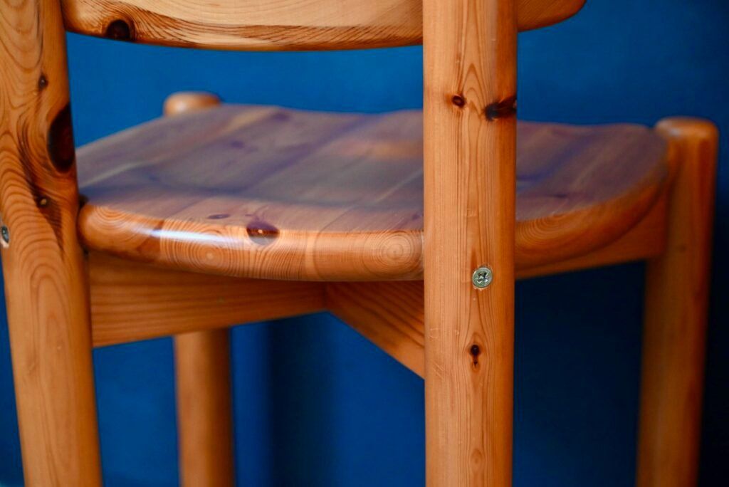 Tavoli: Ensemble en à repas en pin massif Table extensible 5 chaises – Usato da COLMAR venduto da Sophiebellelurette 3