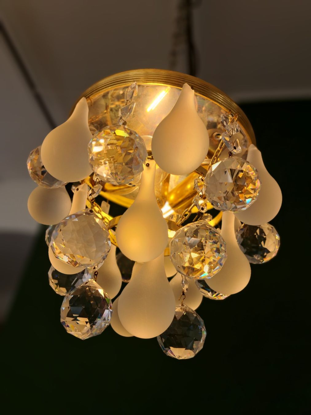 Swarovski Lampadari & plafoniere: Deckenlampe Swarowski Strass – Usato da Goldach venduto da Butterblumentiger 1