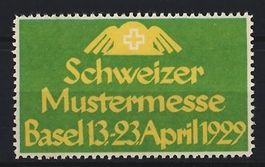 Reklamemarke Basel, Schweizer Mustermess