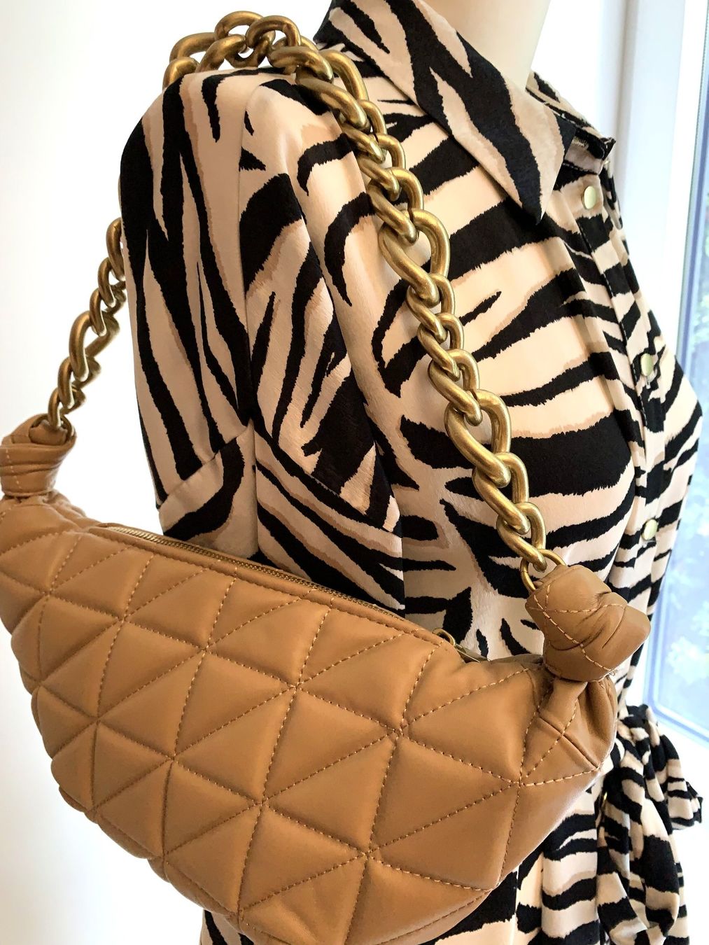 Zara Borse da donna: ZARA-LEDER-HANDTASCHE IN CAMEL – Usato da Starrkirch-Wil venduto da Evelyne222 3