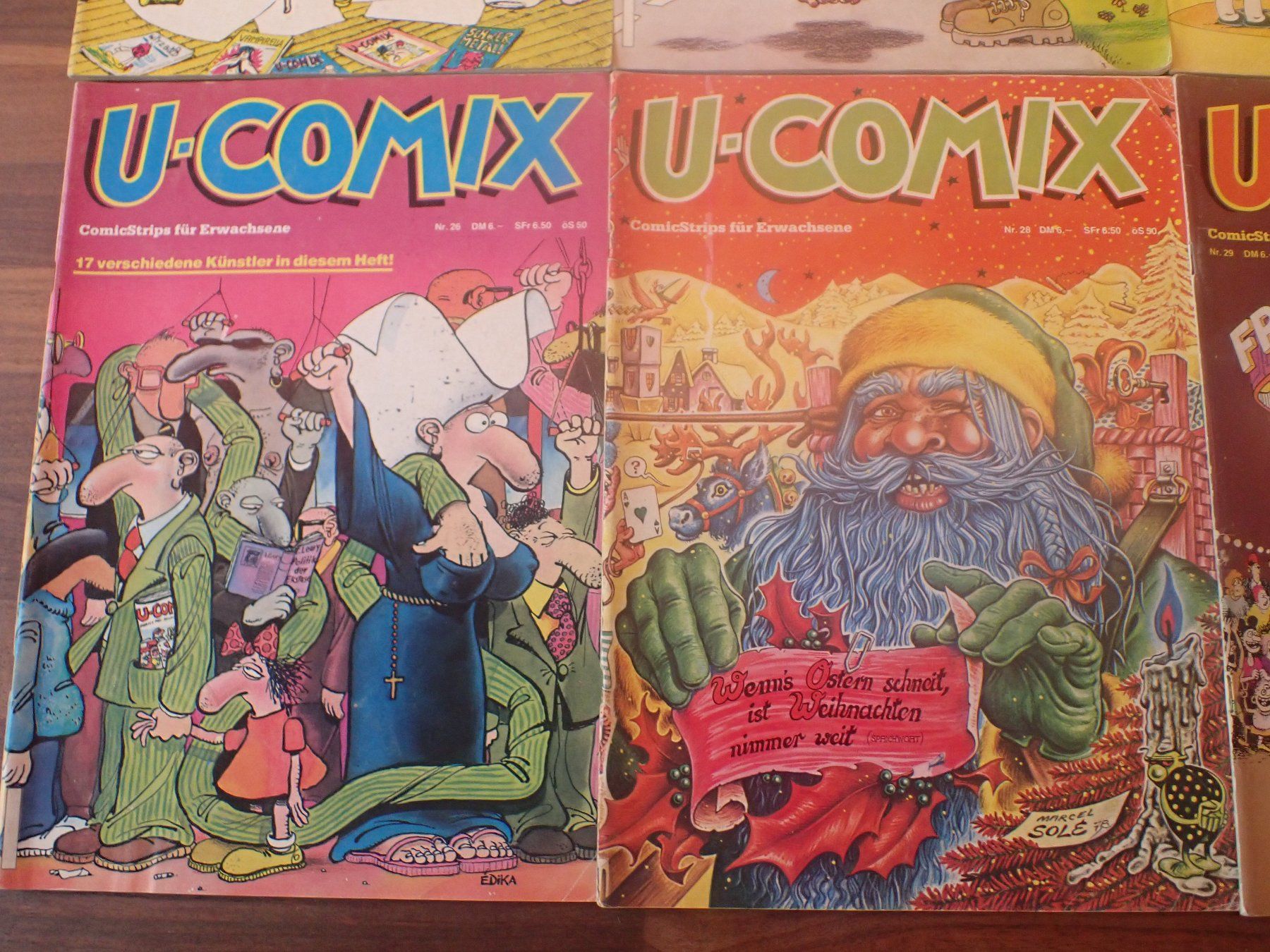BD: 10 U-COMIX Comic Hefte Nummer 21 - 26 und 28 - 31 – D'occasion à Geroldswil par boy5toy 5