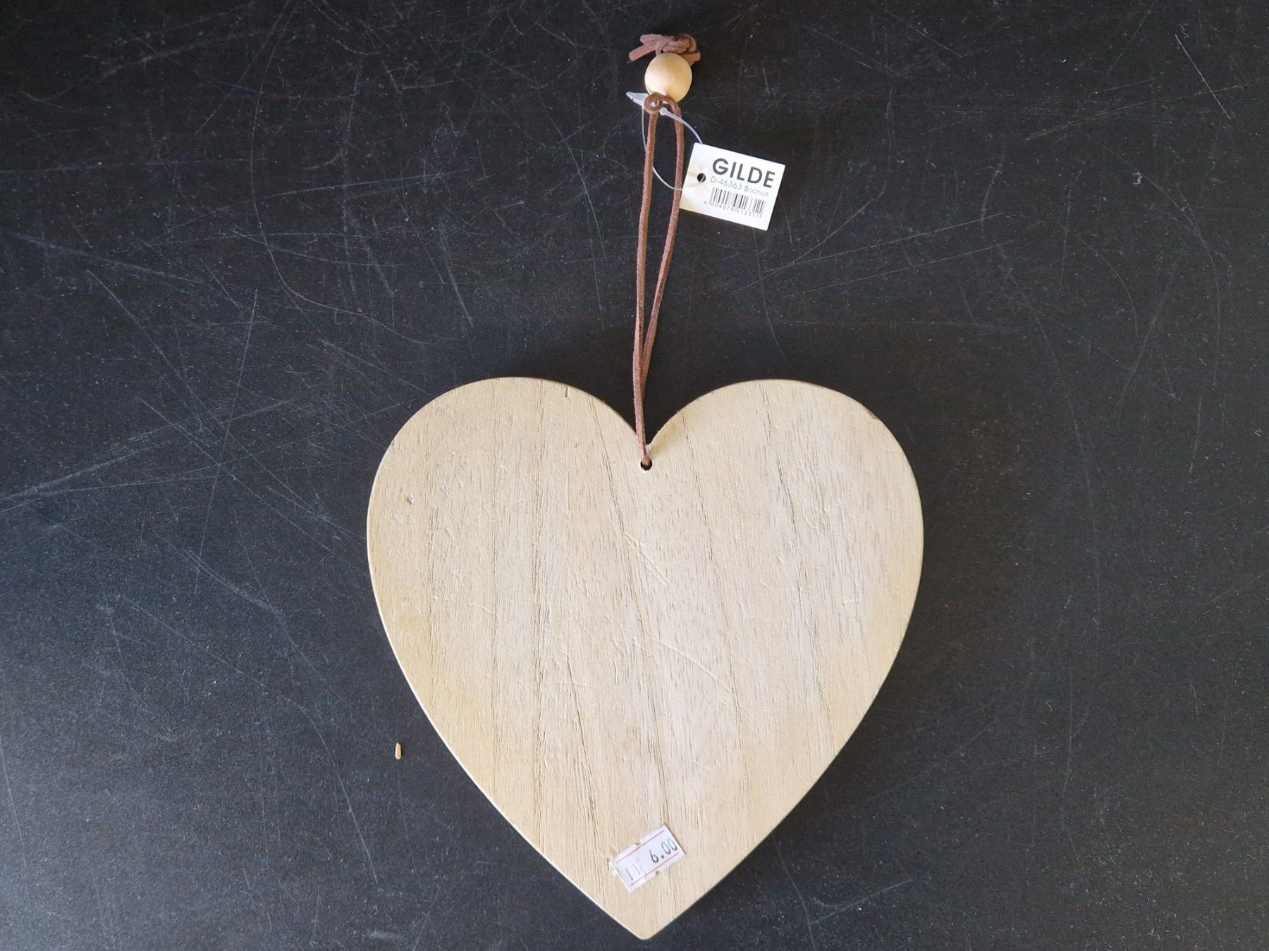 Tutte le decorazioni: GILDE Deko-Herz aus Holz mit Spruch – Usato da Muhen venduto da Restwert_Muhen 2
