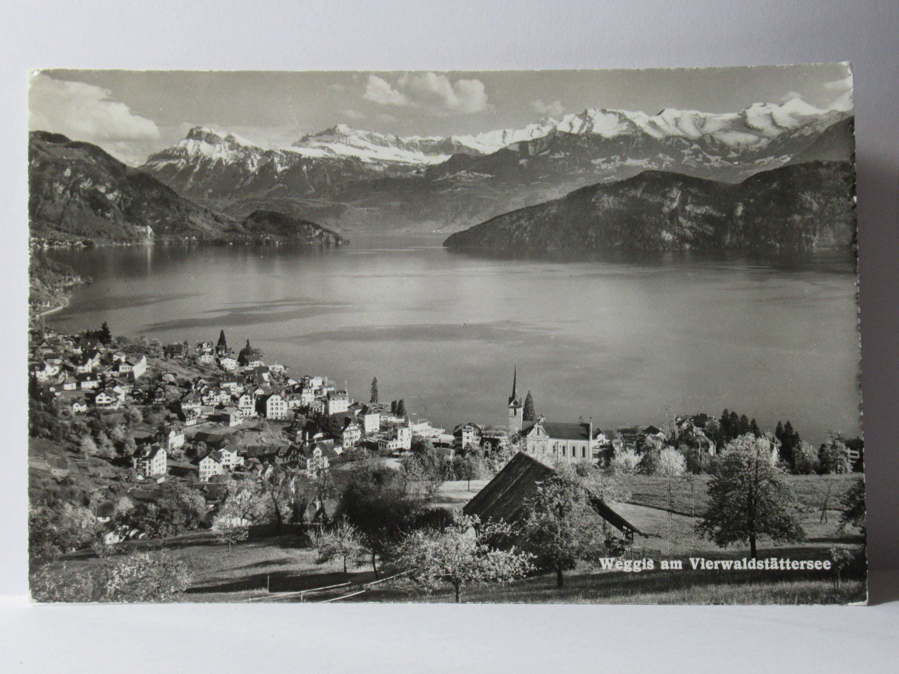 Cartes postales: Weggis , Kirche  1961 – D'occasion à Grenchen par Bluemchen1900 1