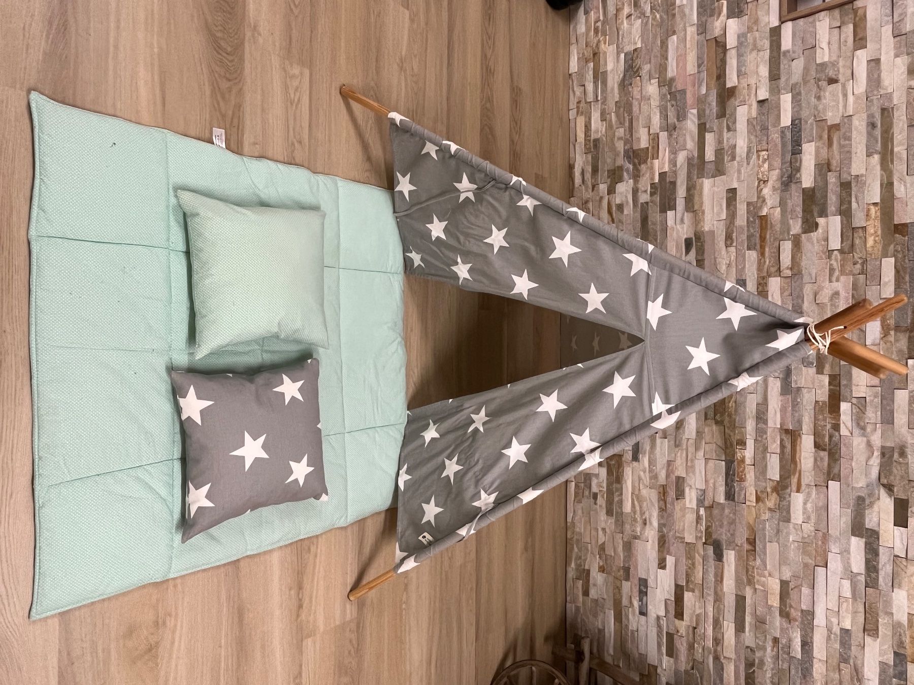 Alri letti & mobili per bambini: Wigiwama Spielzelt Set Tipi – Usato da Bad Ragaz venduto da Pelo57 1